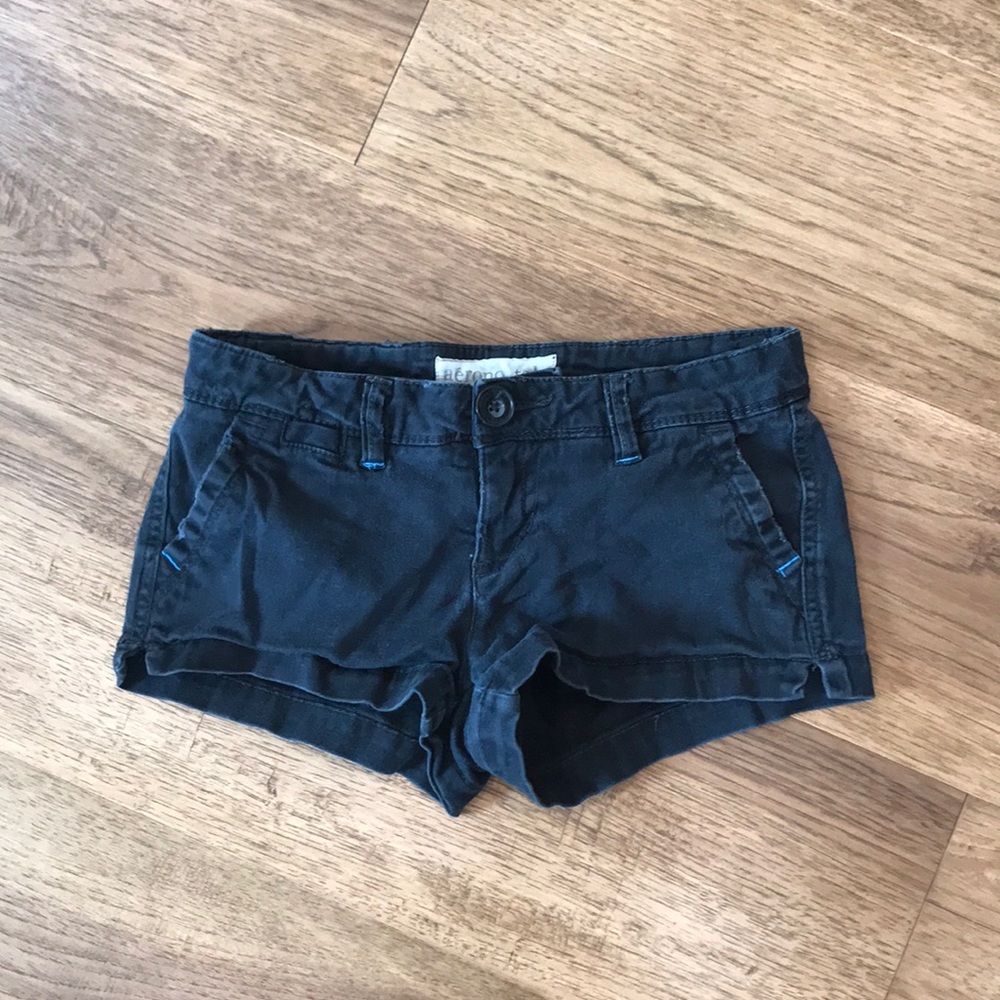 3/$12 Black shorts